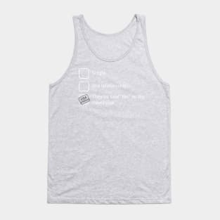 Free to travel Tank Top